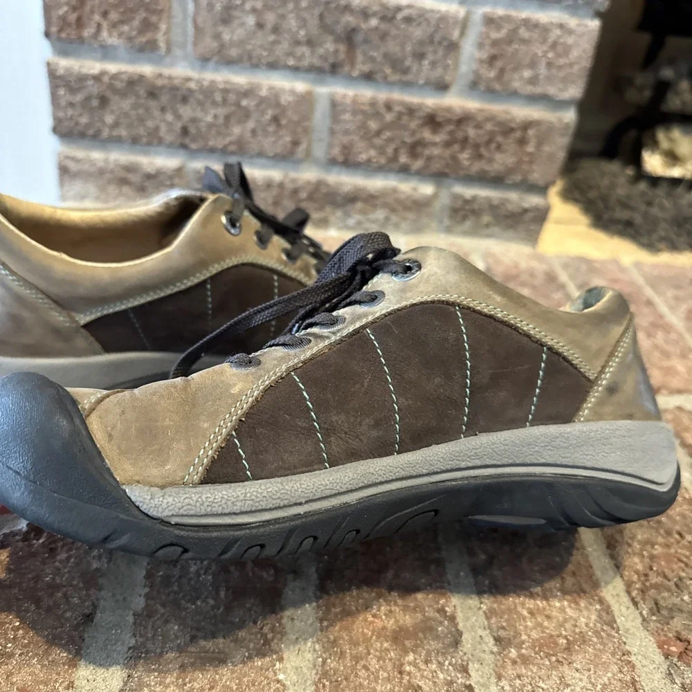 Keen Womens Presidio Sneakers Black Olive/Canton Size 8 #515